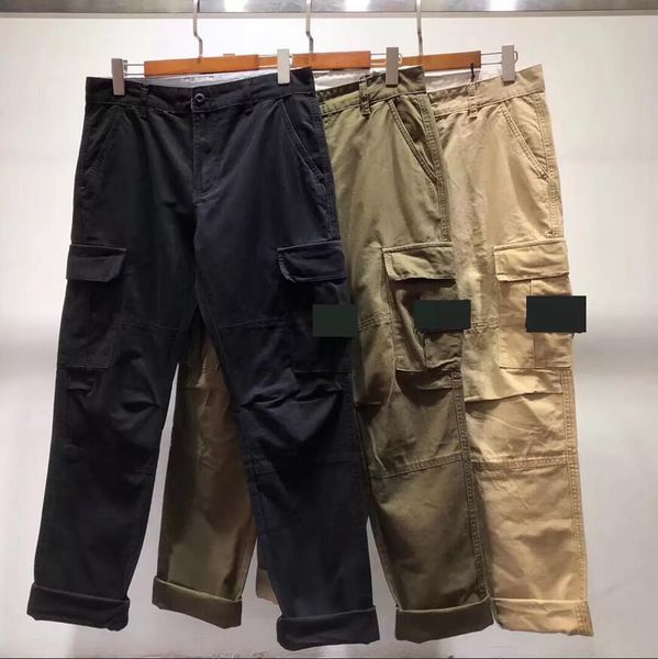 23ss stone spring cotton badge embroidery cargo pant casual loose pocket long trouser spring summer hip hop pants sweatpants 05, Black
23ss stone spring cotton badge embroidery cargo pant casual loose pocket long trouser spring summer hip hop pants sweatpants 05, Black