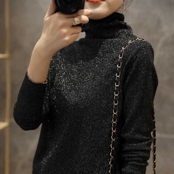 women's sweaters 2022 fall winter new pilar women's turtleneck sweater long sleeves all-match bright yarn inner knit bottoming sh, White;black
women's sweaters 2022 fall winter new pilar women's turtleneck sweater long sleeves all-match bright yarn inner knit bottoming sh, White;black