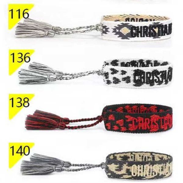women luxury fashion bracelets brand bangle d designer jewelry bohemian female embroidered letter hand woven tassel rope bracelet men girl f, Black
women luxury fashion bracelets brand bangle d designer jewelry bohemian female embroidered letter hand woven tassel rope bracelet men girl f, Black