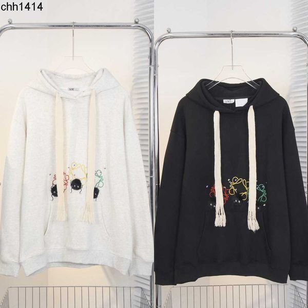 high version luojia loewess autumn new qianyou qianxun small coal ball hooded sweater couple fleece hoodie, Black
high version luojia loewess autumn new qianyou qianxun small coal ball hooded sweater couple fleece hoodie, Black