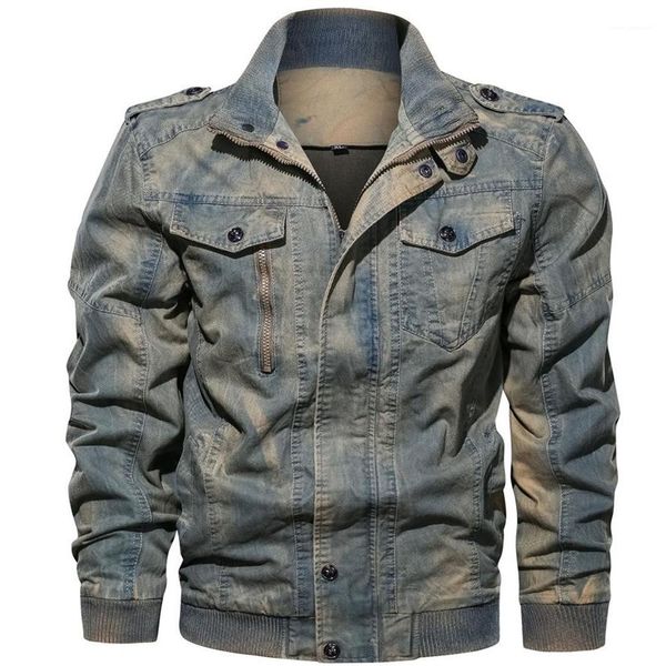 winter jackets coats mens washed denim jacket plus size hombres turn down collar autumn spring264a, Black;brown
winter jackets coats mens washed denim jacket plus size hombres turn down collar autumn spring264a, Black;brown
