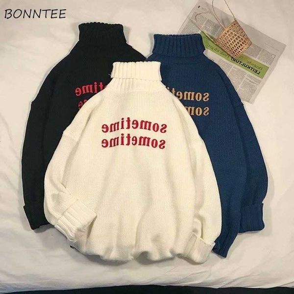 women's sweaters turtleneck sweater women winter all-match bf loose 2xl streetwear mujer harajuku chic fashion young korean ulzzang den, White;black
women's sweaters turtleneck sweater women winter all-match bf loose 2xl streetwear mujer harajuku chic fashion young korean ulzzang den, White;black
