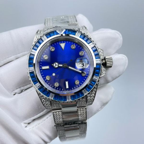 men 40mm automatic watches with sapphire glass and stainless steel strap luxury business wristwatch for men 2813 movement, Slivery;brown
men 40mm automatic watches with sapphire glass and stainless steel strap luxury business wristwatch for men 2813 movement, Slivery;brown