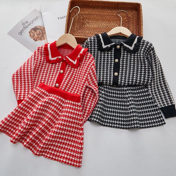 chirstmas kids plovers case knitted clothes sets girls lapel long sleeve sweater cardigan skirt 2pcs children princess outfits q9317, White
chirstmas kids plovers case knitted clothes sets girls lapel long sleeve sweater cardigan skirt 2pcs children princess outfits q9317, White