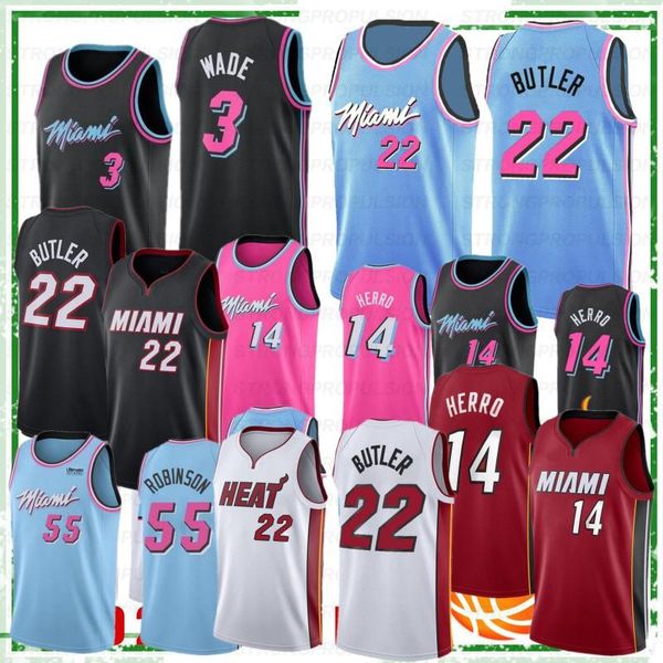college wear college wear ncaa dwyane 3 wade mens basketball jerseys 55 robinson jimmy 22 butler goran 7 dragic 14 tyler herro hassan 21 top, Black
college wear college wear ncaa dwyane 3 wade mens basketball jerseys 55 robinson jimmy 22 butler goran 7 dragic 14 tyler herro hassan 21 top, Black