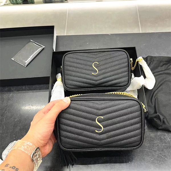 lady small lou tassel camera shoulder bags women's men caviar tote genuine leather clutch gold crossbody bag luxury designer pochette w
lady small lou tassel camera shoulder bags women's men caviar tote genuine leather clutch gold crossbody bag luxury designer pochette w
