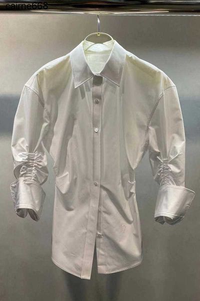 women's blouses designer shirts autumn new small popular pleated design alexanders medium length white shirt women wangs
women's blouses designer shirts autumn new small popular pleated design alexanders medium length white shirt women wangs