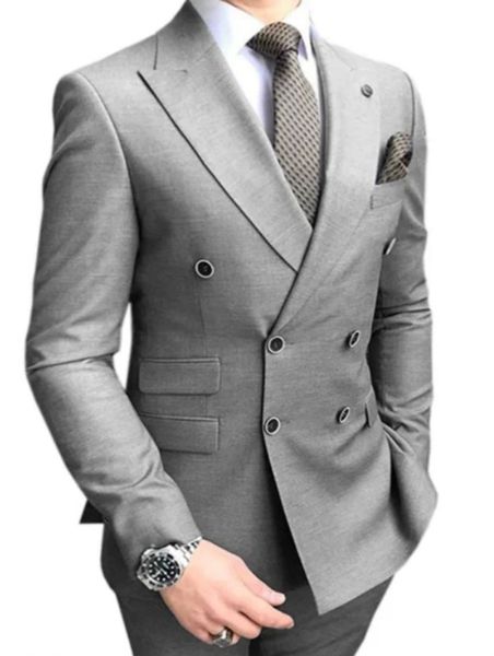 excellent grey groom tuxedos men wedding dress peak lapel double-breasted men blazer prom dinner/darty suit, Black;gray
excellent grey groom tuxedos men wedding dress peak lapel double-breasted men blazer prom dinner/darty suit, Black;gray