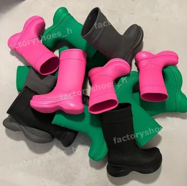 designers croc boot men women rain boots thick bottom non-slip booties rubber platform bootie fashion knight boot bright pink black green ra
designers croc boot men women rain boots thick bottom non-slip booties rubber platform bootie fashion knight boot bright pink black green ra