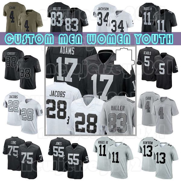 17 davante adams maxx crosby football 4 derek carr 28 josh jacobs jerseys darren waller nate hobbs las vegas raiders chandler jones henry ru, Black;red
17 davante adams maxx crosby football 4 derek carr 28 josh jacobs jerseys darren waller nate hobbs las vegas raiders chandler jones henry ru, Black;red