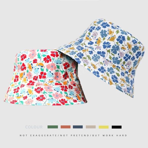 floral print bucket hat women double side cotton reversible sun protection cap female panama fisherman hats girls gift, Blue;gray
floral print bucket hat women double side cotton reversible sun protection cap female panama fisherman hats girls gift, Blue;gray