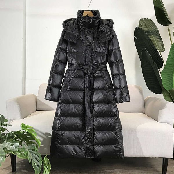 women's down parkas off season down jacket for women medium length over the knee slim and waisted fashionable korean version new winter, Black
women's down parkas off season down jacket for women medium length over the knee slim and waisted fashionable korean version new winter, Black