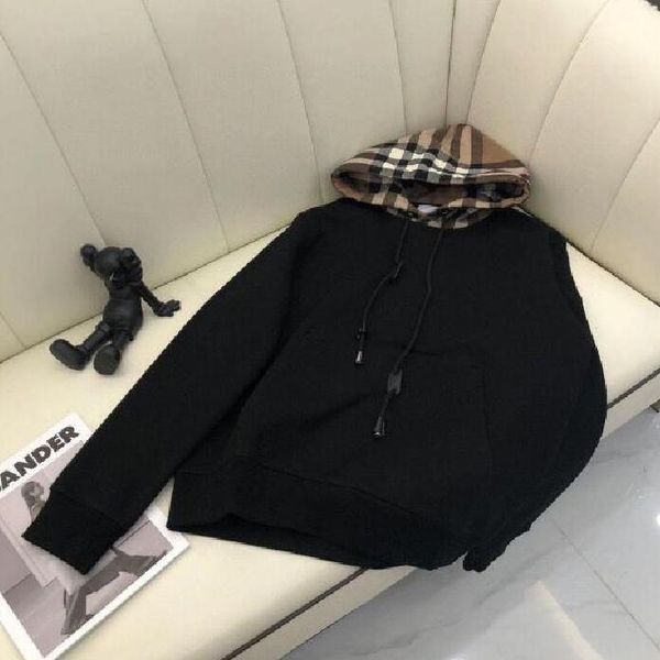 2023 bby hoody designer hoodie tide brand hooded sweater classic plaid stitching loose os pullover men women hoodies fashion cotton jacket, Black
2023 bby hoody designer hoodie tide brand hooded sweater classic plaid stitching loose os pullover men women hoodies fashion cotton jacket, Black