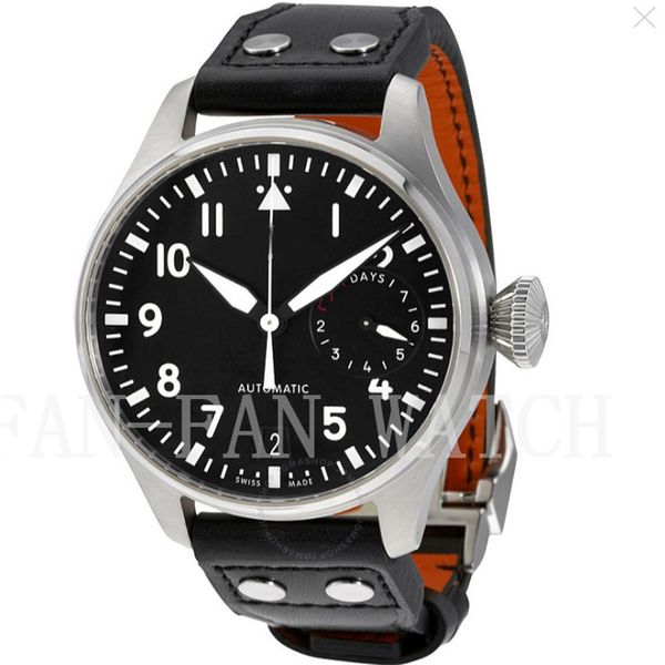 watch luxury quality factory 46mm big pilot steel 50041/500916 7 day power reserve automatic mens watch movement watches, Slivery;brown
watch luxury quality factory 46mm big pilot steel 50041/500916 7 day power reserve automatic mens watch movement watches, Slivery;brown
