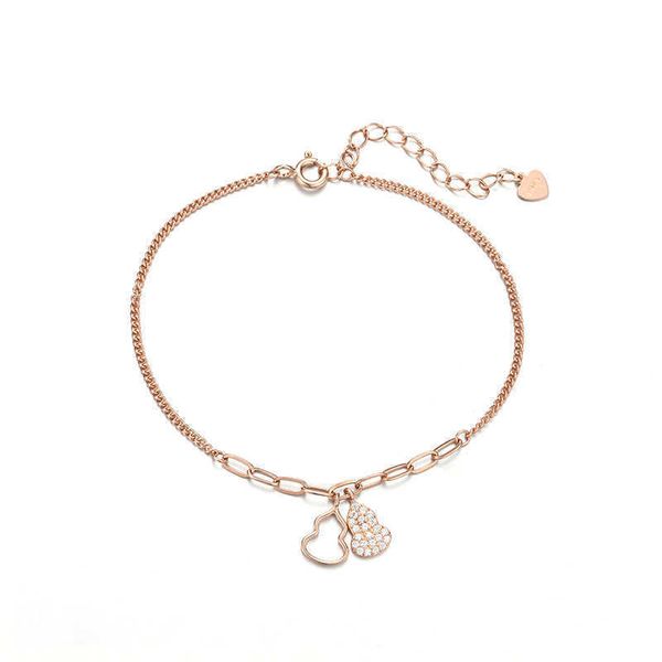 925 silver bracelet rose gold color cute gourd shaped rhinestones bracelets for women valentines gift wedding party jewelry 019, Golden;silver
925 silver bracelet rose gold color cute gourd shaped rhinestones bracelets for women valentines gift wedding party jewelry 019, Golden;silver