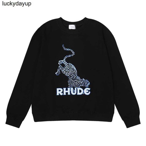 men's hoodies designer sweatshirts fashion rhude leopard print round neck sweater men's pullover fashion streetwear hoodie, Black
men's hoodies designer sweatshirts fashion rhude leopard print round neck sweater men's pullover fashion streetwear hoodie, Black