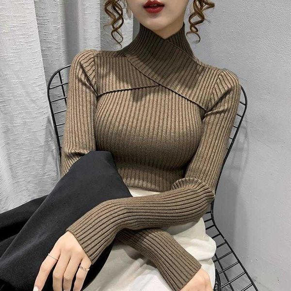 women's sweaters turtleneck sweater women's autumn and winter design sense 2021 new western style knitted bottoming shirt t221019, White;black
women's sweaters turtleneck sweater women's autumn and winter design sense 2021 new western style knitted bottoming shirt t221019, White;black