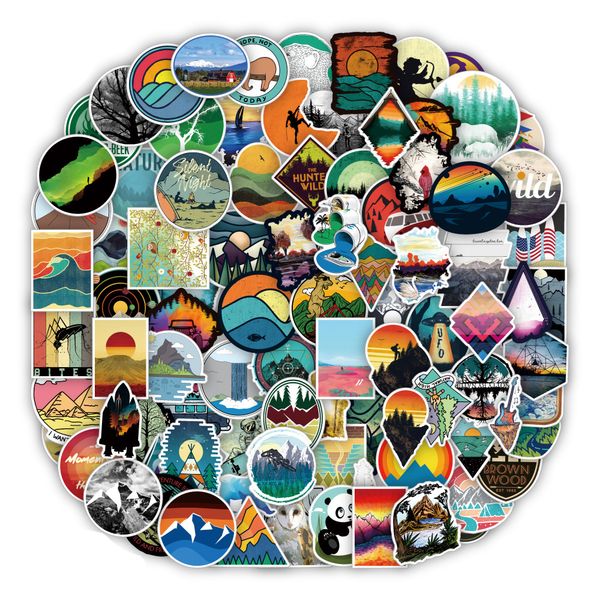 100pcs outdoor scenery stickers skate accessories waterproof vinyl aesthetic sticker for skateboard lapluggage water bottle car decals kids
100pcs outdoor scenery stickers skate accessories waterproof vinyl aesthetic sticker for skateboard lapluggage water bottle car decals kids