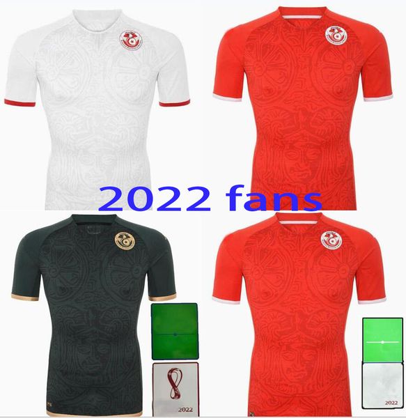 2022 2023 tunisia soccer jerseys 22 23 msakni khazri khalifa maaloul home red away white maillot de foot shirt men football uniforms, Black;yellow
2022 2023 tunisia soccer jerseys 22 23 msakni khazri khalifa maaloul home red away white maillot de foot shirt men football uniforms, Black;yellow