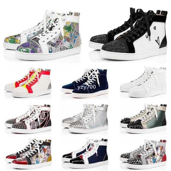 red-bottoms shoe christians fashion red sneakers mens women casual shoes luxurys studded spikes loafers platform designer red flat yfm, Black
red-bottoms shoe christians fashion red sneakers mens women casual shoes luxurys studded spikes loafers platform designer red flat yfm, Black