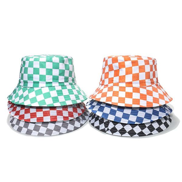 fashion houndstooth plaid bucket hats for women men fisherman sun protection summer hats hip hop street cap panama, Blue;gray
fashion houndstooth plaid bucket hats for women men fisherman sun protection summer hats hip hop street cap panama, Blue;gray
