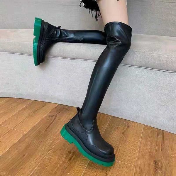 designer boots fashion brand bottega men women leather thick soled martin boot long knee chelsea booties, Black
designer boots fashion brand bottega men women leather thick soled martin boot long knee chelsea booties, Black