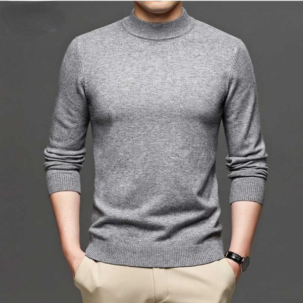 men's sweaters new autumn and winter solid color half turtleneck cashmere men's slim sweater men's bottoming sweater t221019, White;black
men's sweaters new autumn and winter solid color half turtleneck cashmere men's slim sweater men's bottoming sweater t221019, White;black