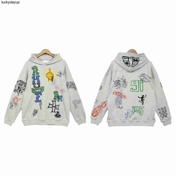 men's hoodies designer sweatshirts winter sweater rhude new graffiti loose men women sweater fashion brand hoodie, Black
men's hoodies designer sweatshirts winter sweater rhude new graffiti loose men women sweater fashion brand hoodie, Black