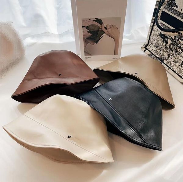 new style irregularity fisherman hats designer autumn winter pu leather stingy brim cap womens classic vacation couples bucket hat fashion b, Blue;gray
new style irregularity fisherman hats designer autumn winter pu leather stingy brim cap womens classic vacation couples bucket hat fashion b, Blue;gray
