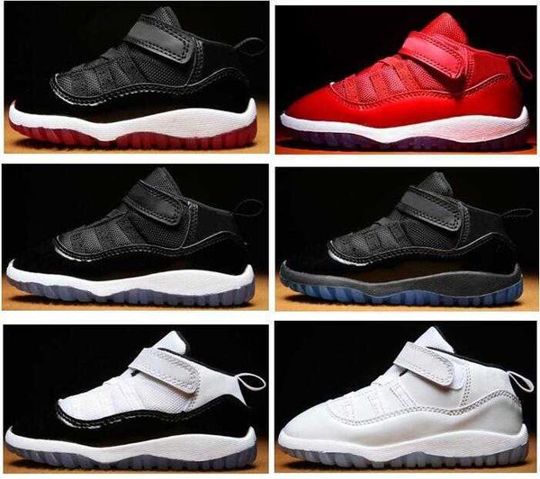 kids baby 11s gym red bred concord infant basketball shoes 11 space jam gamma blue 72-10 children boy girl sneakers toddlers gift, Black
kids baby 11s gym red bred concord infant basketball shoes 11 space jam gamma blue 72-10 children boy girl sneakers toddlers gift, Black
