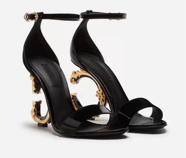luxury brands keira leather women sandals shoes baroque d and g-shaped heels gold-plated carbon party wedding lady gladiator sandalias eu35-, Black
luxury brands keira leather women sandals shoes baroque d and g-shaped heels gold-plated carbon party wedding lady gladiator sandalias eu35-, Black