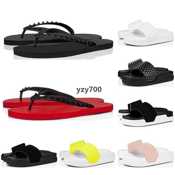 red-bottoms shoe christians red leather slippers slides flip flops sandals men women red spikes summer mens slippers slides home outdo mew, Black
red-bottoms shoe christians red leather slippers slides flip flops sandals men women red spikes summer mens slippers slides home outdo mew, Black