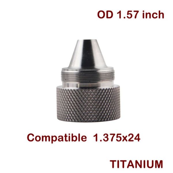 1.375x24 titanium end cap screw cups baffle adpater 1/2x28 5/8x24 thread mount for car oil solvent cleaning tube filter kit
1.375x24 titanium end cap screw cups baffle adpater 1/2x28 5/8x24 thread mount for car oil solvent cleaning tube filter kit