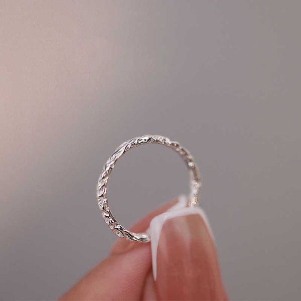 sterling 925 silver band rings luxury casual irregular texture opening adjustable jewelry for girl women gifts
sterling 925 silver band rings luxury casual irregular texture opening adjustable jewelry for girl women gifts