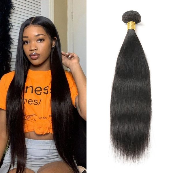 brazilian straight human hair extensions 8-26 inch natural color 2pcs virgin hair bundles, Black
brazilian straight human hair extensions 8-26 inch natural color 2pcs virgin hair bundles, Black