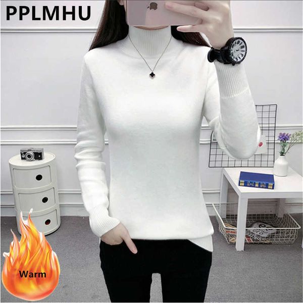 women's sweaters winter thicken turtleneck sweater women korean oversized 4xl warm knitted plus velvet slim soft classic solid pullove, White;black
women's sweaters winter thicken turtleneck sweater women korean oversized 4xl warm knitted plus velvet slim soft classic solid pullove, White;black