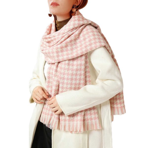 scarves wholale women classic winter scarf warm soft thickened fringed cashmere plaid pattern shawl, Blue;gray
scarves wholale women classic winter scarf warm soft thickened fringed cashmere plaid pattern shawl, Blue;gray