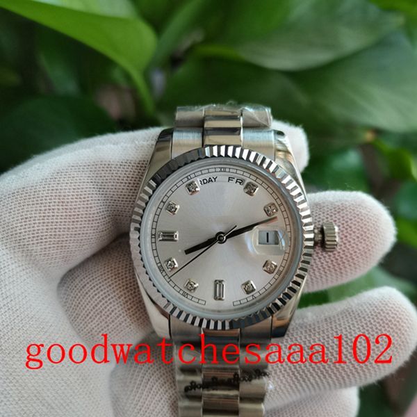 r watches for 40mm 36mm silver dial 228238 118238 new version automatic mechanical 2813 movement 316l bracelet mens watches original box, Slivery;brown
r watches for 40mm 36mm silver dial 228238 118238 new version automatic mechanical 2813 movement 316l bracelet mens watches original box, Slivery;brown