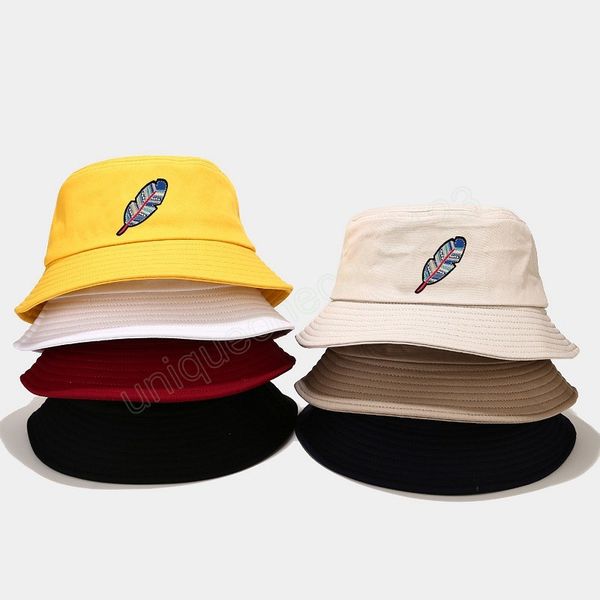 sun hat vintage feather pattern bucket hat men women bob hip hop caps summer panama foldable dance hats casual gorros gift, Blue;gray
sun hat vintage feather pattern bucket hat men women bob hip hop caps summer panama foldable dance hats casual gorros gift, Blue;gray