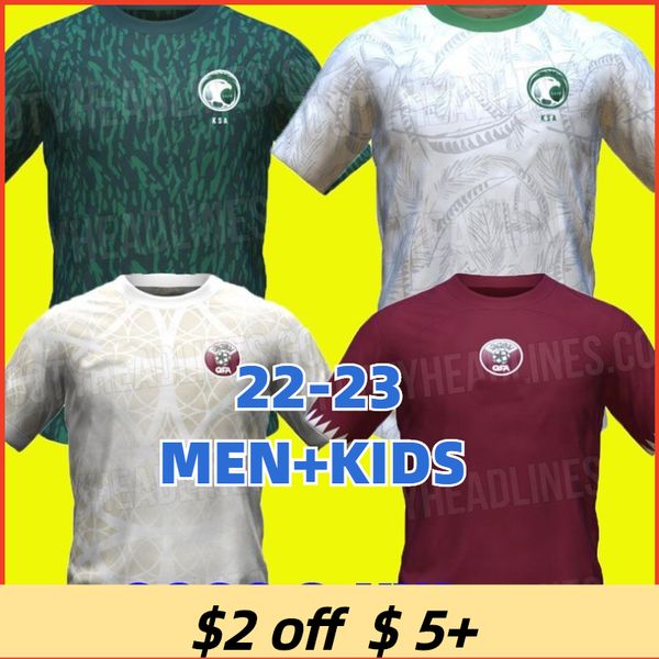 22 23 qatar soccer jerseys 2023 saudi arabia camisetas de futbol home away third men short sleeve football shirt uniforms 22 23 national tea, Black;yellow
22 23 qatar soccer jerseys 2023 saudi arabia camisetas de futbol home away third men short sleeve football shirt uniforms 22 23 national tea, Black;yellow