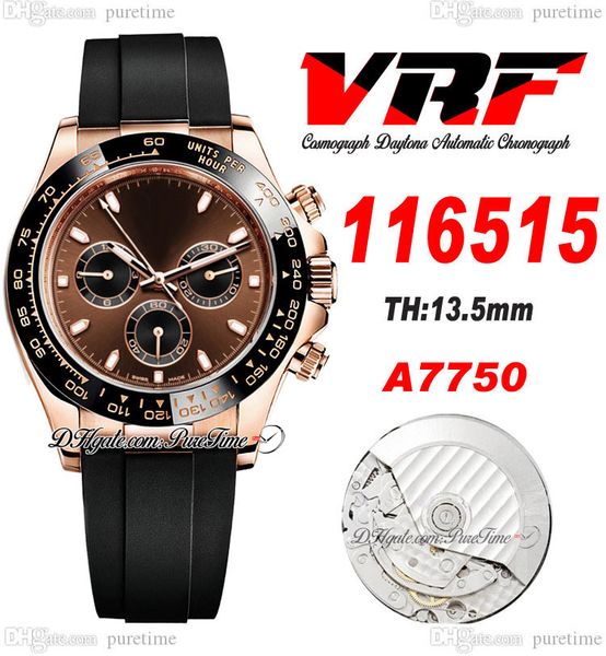 vrf 11651 a7750 automatic chronograph mens watch 18k rose gold 904l steel brown dial oysterflex strap black rubber super edition same series, Slivery;brown
vrf 11651 a7750 automatic chronograph mens watch 18k rose gold 904l steel brown dial oysterflex strap black rubber super edition same series, Slivery;brown