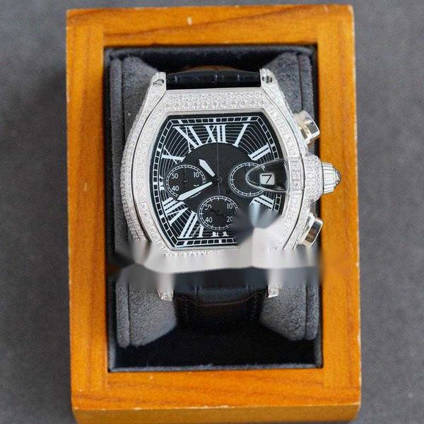 sale twf tortue xl miyota quartz chronograph mens watch diamonds case black dial white roman markers leather strap satch jewelry watches, Slivery;brown
sale twf tortue xl miyota quartz chronograph mens watch diamonds case black dial white roman markers leather strap satch jewelry watches, Slivery;brown
