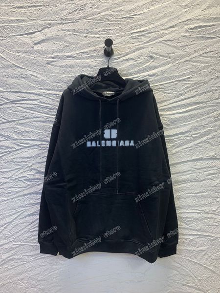 xinxinbuy men designer hoodie sweater mosaic letter print paris cotton women black white blue purple xs-2xl, Black;brown
xinxinbuy men designer hoodie sweater mosaic letter print paris cotton women black white blue purple xs-2xl, Black;brown