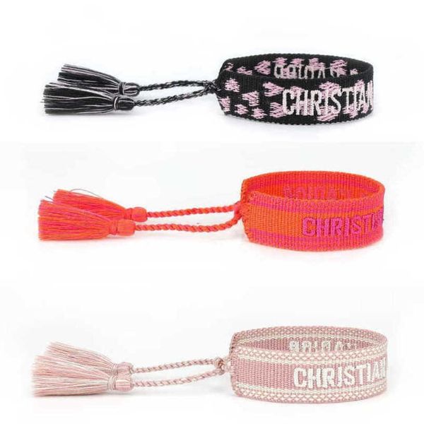 bracelets luxury fashion women's d brand bangle designer letter embroidery bracelet hand woven jewelry bohemian rope trinket men girl f, Black
bracelets luxury fashion women's d brand bangle designer letter embroidery bracelet hand woven jewelry bohemian rope trinket men girl f, Black