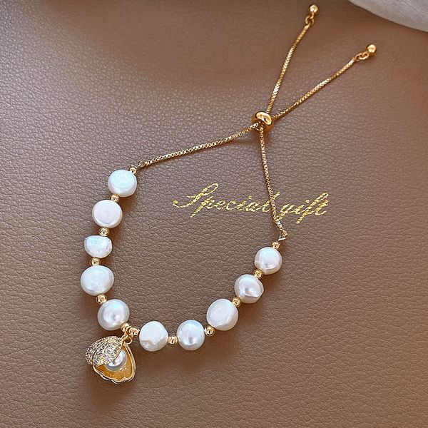 bangle bracelet designed jewerly opals shell pearl bracelets contracted ins niche design bracelet gold-plated set artificial stones, Black
bangle bracelet designed jewerly opals shell pearl bracelets contracted ins niche design bracelet gold-plated set artificial stones, Black
