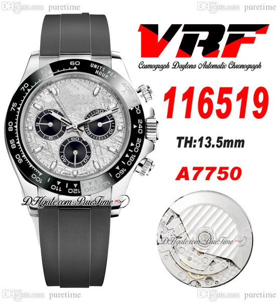 vrf 11651 a7750 automatic chronograph mens watch 904l steel case meteorite dial stick oysterflex strap black rubber super edition same serie, Slivery;brown
vrf 11651 a7750 automatic chronograph mens watch 904l steel case meteorite dial stick oysterflex strap black rubber super edition same serie, Slivery;brown