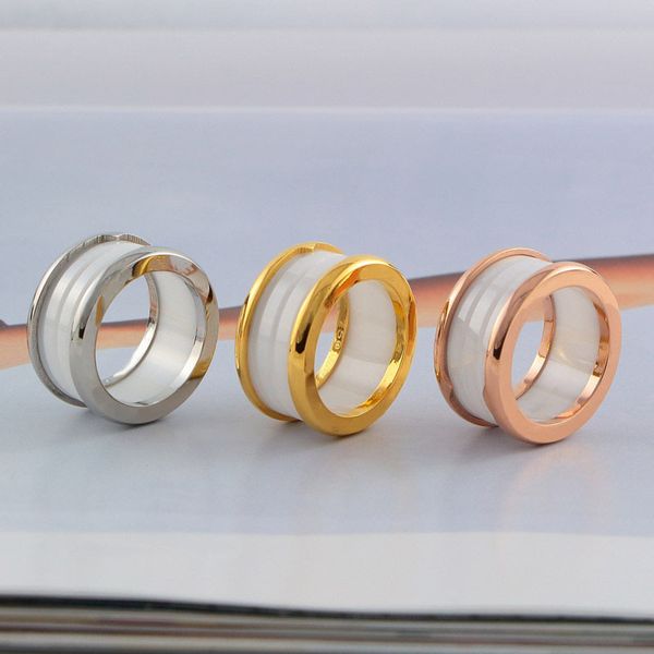 luxury fashion titanium steel couple ring designer stainless steel black and white ceramic rings men women valentine's day gift never f, Silver
luxury fashion titanium steel couple ring designer stainless steel black and white ceramic rings men women valentine's day gift never f, Silver