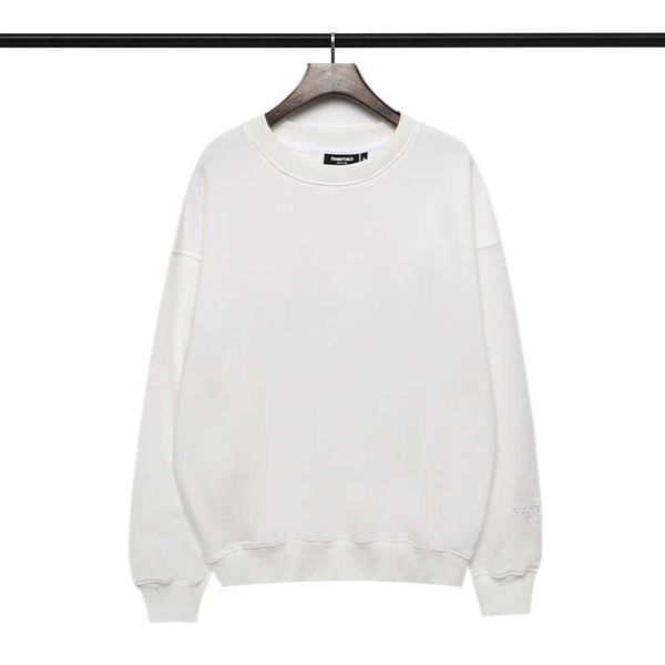 men's and women's sweatshirts 2022 fashion brand essential autumn winter new style arm embroidered letter back printed round neck, Black
men's and women's sweatshirts 2022 fashion brand essential autumn winter new style arm embroidered letter back printed round neck, Black