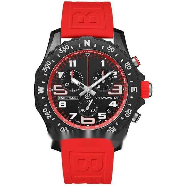 endurance pro 44mm miyota quartz chronograph men's watch xx823109a1k1s1 pvd steel all black big number markers red rubber strap watches, Slivery;brown
endurance pro 44mm miyota quartz chronograph men's watch xx823109a1k1s1 pvd steel all black big number markers red rubber strap watches, Slivery;brown