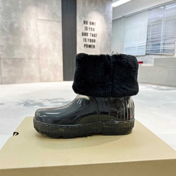 boots boots for women 2022 new style plush casual fashion transparent waterproof rain shoes candy color, Black
boots boots for women 2022 new style plush casual fashion transparent waterproof rain shoes candy color, Black